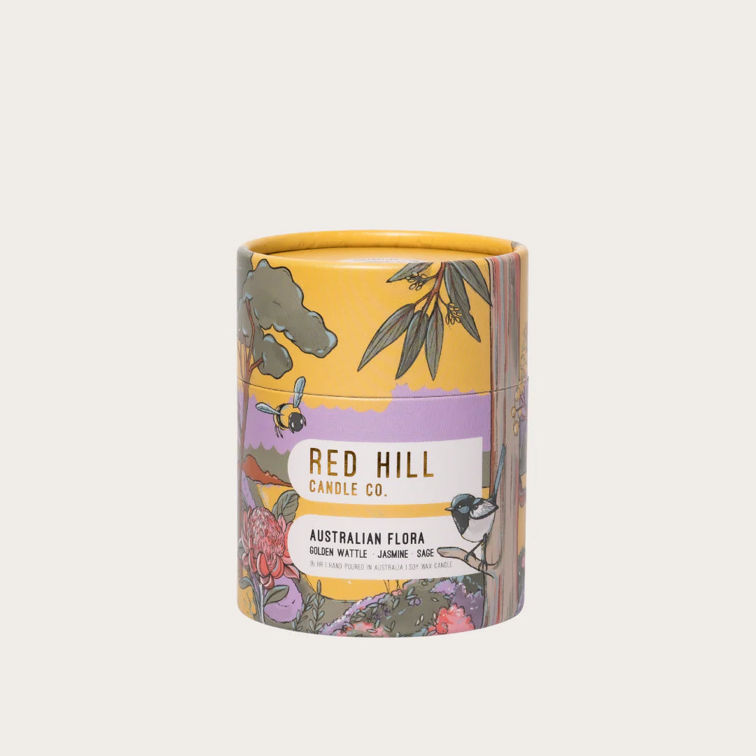 Australian Flora Soy Wax Candle | 35 Hour Burn
