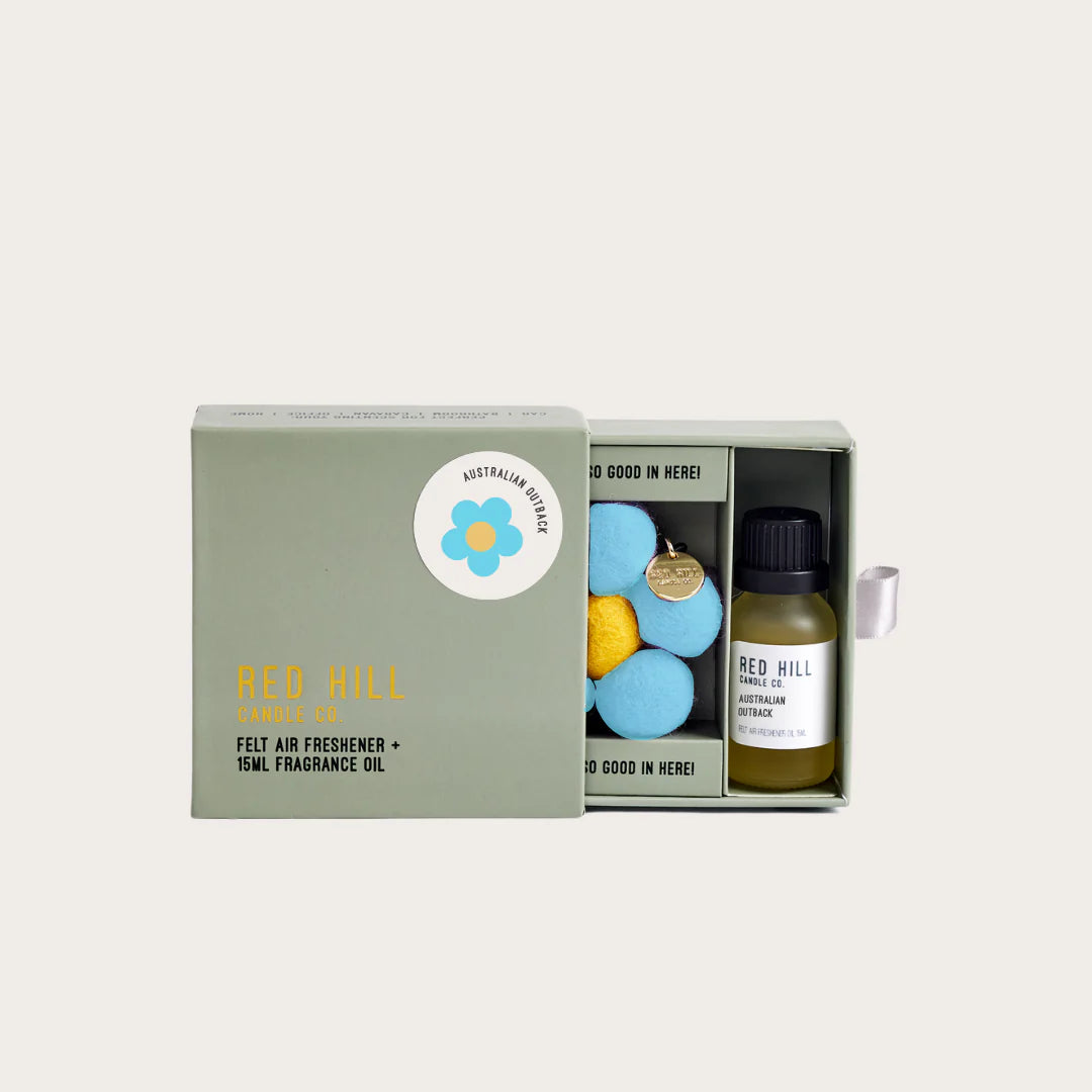 Australian Coast Felt Flower Air Freshener - Sky