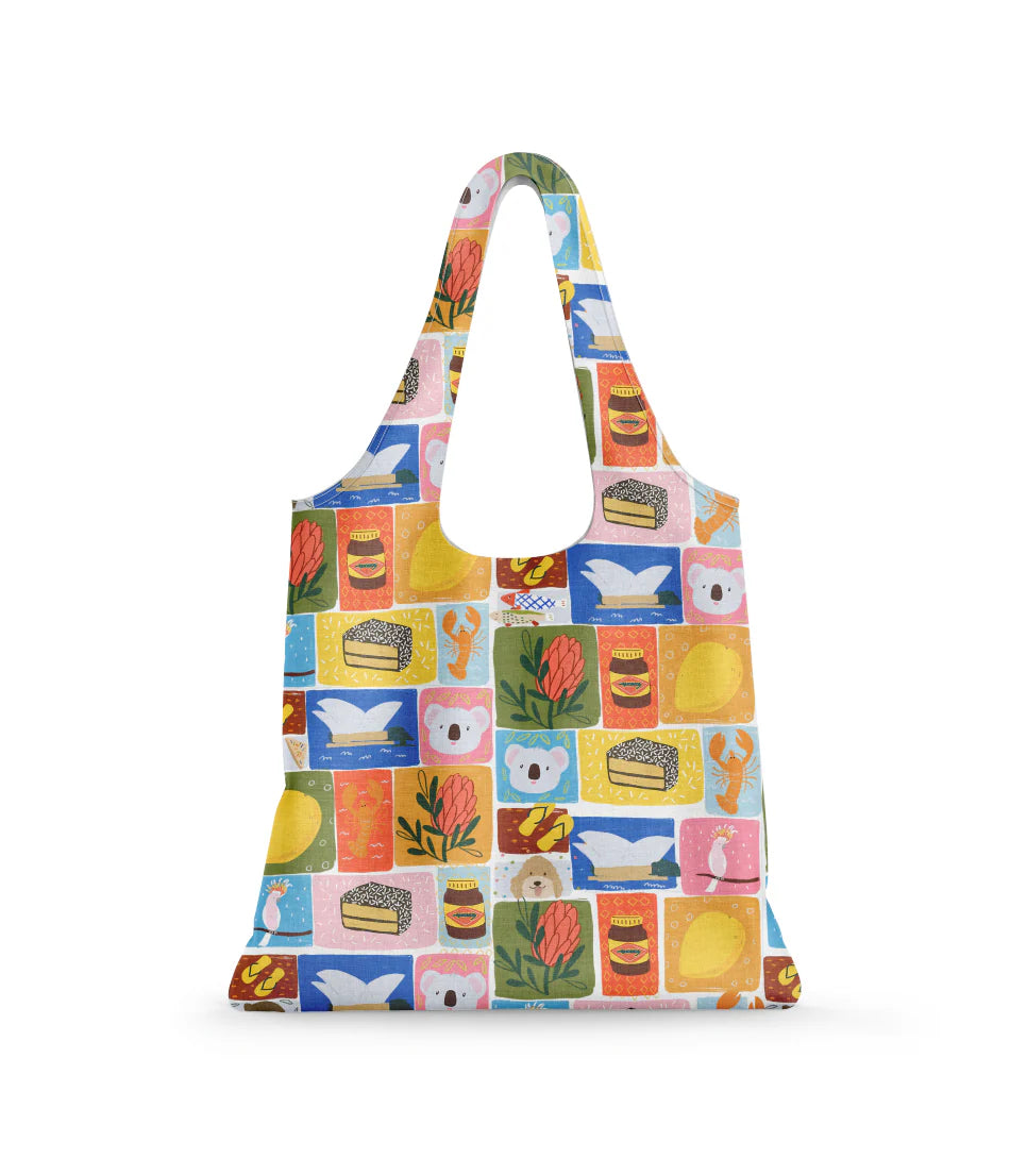 Australian Icons Shopping Bag